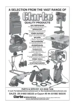 Preview for 12 page of Clarke CTJ2000A Operating & Maintenance Instructions