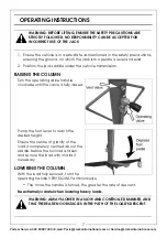 Предварительный просмотр 7 страницы Clarke CTJ30 Operation And Maintenance Instructions