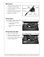 Preview for 21 page of Clarke CTS13L Operation & Maintenance Instructions Manual