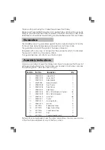 Preview for 2 page of Clarke CTT9 Assembly Instructions