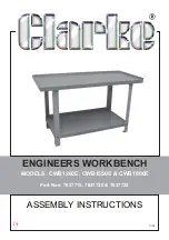 Clarke CWB1200E Assembly Instructions preview