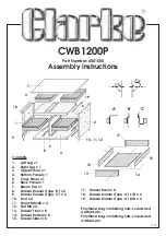 Clarke CWB1200P Assembly Instructions preview