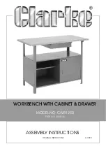 Clarke CWB1250 Assembly Instructions Manual preview