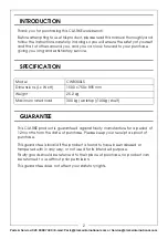 Preview for 2 page of Clarke CWB300LS Assembly Instructions Manual