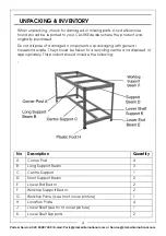 Preview for 4 page of Clarke CWB300LS Assembly Instructions Manual