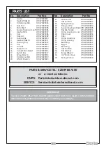 Предварительный просмотр 11 страницы Clarke CWM20 Operating & Maintenance Instructions