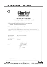 Preview for 7 page of Clarke CWS1 Assembly & Operating Instructions