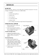 Preview for 9 page of Clarke CWS200 Operation & Maintenance Instructions Manual