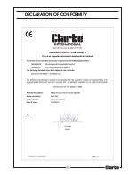 Preview for 11 page of Clarke Devil 330 Operating & Maintenance Instructions