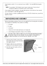 Предварительный просмотр 6 страницы Clarke DEVIL 350B 110V Operating & Maintenance Instructions