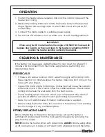 Preview for 7 page of Clarke Devil 370P Operating & Maintenance Instructions