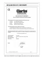 Preview for 15 page of Clarke DEVIL 4000 Operation & Maintenance Instructions Manual