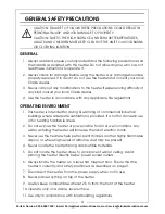 Предварительный просмотр 4 страницы Clarke Devil IRD20B Operation & Maintenance Instructions Manual