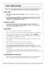 Preview for 3 page of Clarke DFT12 Operation & Maintenance Instructions Manual