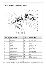 Preview for 10 page of Clarke DFT12 Operation & Maintenance Instructions Manual