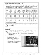 Preview for 18 page of Clarke DG6000DVES Operation & Maintenance Instructions Manual