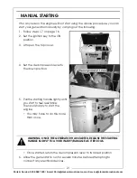 Preview for 21 page of Clarke DG6000DVES Operation & Maintenance Instructions Manual