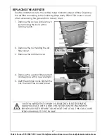 Preview for 27 page of Clarke DG6000DVES Operation & Maintenance Instructions Manual