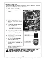 Preview for 28 page of Clarke DG6000DVES Operation & Maintenance Instructions Manual