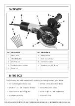 Предварительный просмотр 8 страницы Clarke DUO SAW Operation & Maintenance Instructions Manual