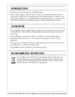 Preview for 2 page of Clarke EASIARC 165 Operation & Maintenance Instructions Manual