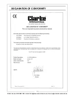 Preview for 15 page of Clarke EASIARC 165 Operation & Maintenance Instructions Manual