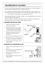 Preview for 17 page of Clarke EBP1100 Operation & Maintenance Instructions Manual