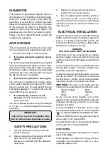 Preview for 2 page of Clarke EPC1000 Operating & Maintenance Instructions