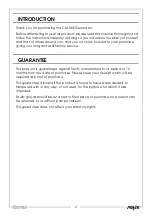 Preview for 2 page of Clarke FG2000 Operation & Maintenance Instructions Manual