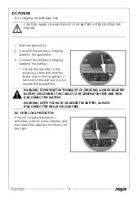 Preview for 16 page of Clarke FG2000 Operation & Maintenance Instructions Manual