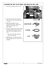 Preview for 21 page of Clarke FG2000 Operation & Maintenance Instructions Manual