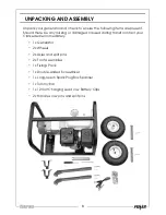 Предварительный просмотр 8 страницы Clarke FG2500 Operation & Maintenance Instructions Manual