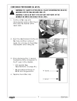 Предварительный просмотр 11 страницы Clarke FG2500 Operation & Maintenance Instructions Manual