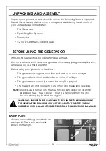 Предварительный просмотр 8 страницы Clarke FG3000 Operation & Maintenance Instructions Manual