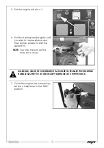 Предварительный просмотр 12 страницы Clarke FG3000 Operation & Maintenance Instructions Manual