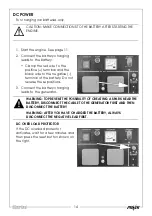 Preview for 14 page of Clarke FG3000 Operation & Maintenance Instructions Manual