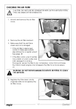 Preview for 17 page of Clarke FG3050 Operation & Maintenance Instructions Manual