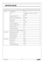 Preview for 20 page of Clarke FG3050 Operation & Maintenance Instructions Manual