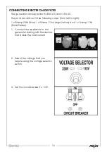 Preview for 16 page of Clarke FG4050ES Operation & Maintenance Instructions Manual