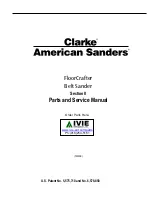 Предварительный просмотр 1 страницы Clarke FloorCrafter Parts & Service Manual