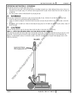 Preview for 10 page of Clarke FM40 LX 56105620 Instructions For Use Manual