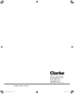 Preview for 139 page of Clarke Focus II Operator'S Manual