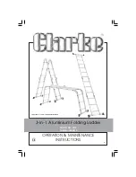 Clarke FPL2 Operation & Maintenance Instructions Manual preview