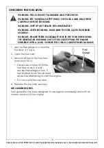 Preview for 10 page of Clarke G1200 Operation & Maintenance Instructions Manual