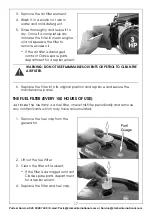 Preview for 17 page of Clarke G1200 Operation & Maintenance Instructions Manual