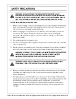 Preview for 4 page of Clarke HFBC12 Operation & Maintenance Instructions Manual