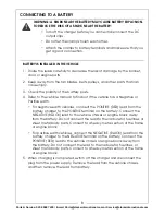 Предварительный просмотр 8 страницы Clarke HFBC12 Operation & Maintenance Instructions Manual