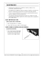 Предварительный просмотр 15 страницы Clarke HLS130 Operation & Maintenance Instructions Manual