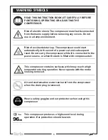 Предварительный просмотр 8 страницы Clarke Hunter 25 Operation & Maintenance Instructions Manual