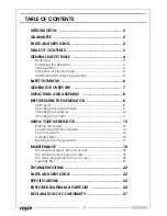 Preview for 3 page of Clarke IG1000 Operation & Maintenance Instructions Manual